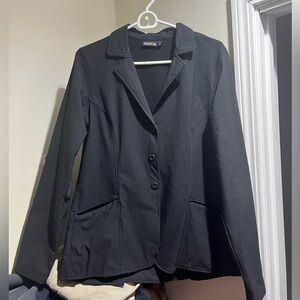Kerrits black hunt coat size large